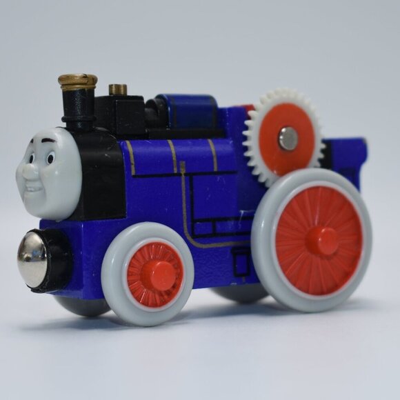 Fergus Tractor Thomas the Train Tank Engine Wooden Railway Friends Blue 2003 - Picture 1 of 8